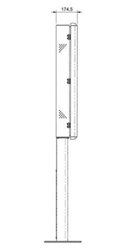 FASTFOOD 21,5 PEDESTAL 2