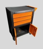 Carrinho para oficina com 3 gavetas e porta - Imagem 2